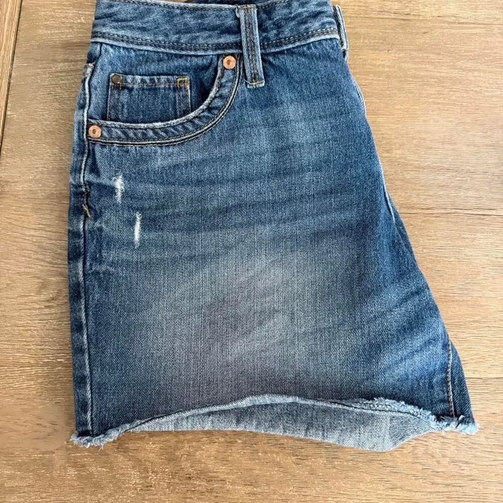 Apt. 9 Women's Denim Cutoff Shorts, Size 6, EUC